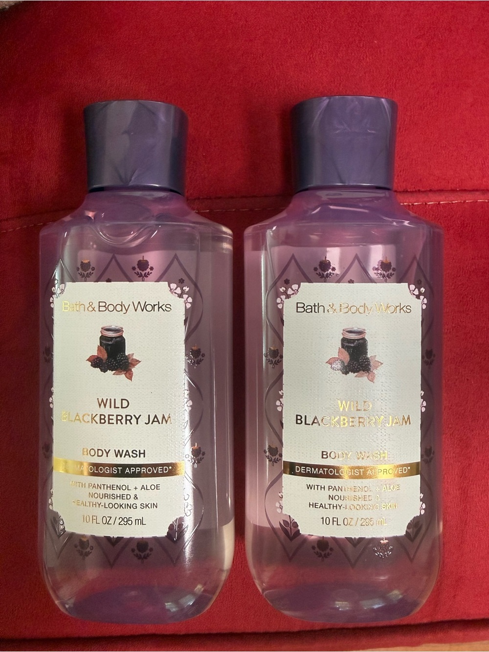 BBW 2pc Wild Blackberry Jam Body Wash
